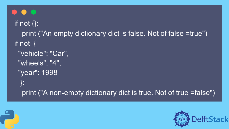 If Condition In Python To Check True False